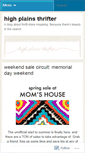 Mobile Screenshot of highplainsthrifter.net
